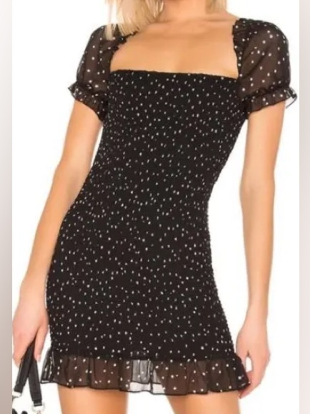 superdown Star Print Mini Dress